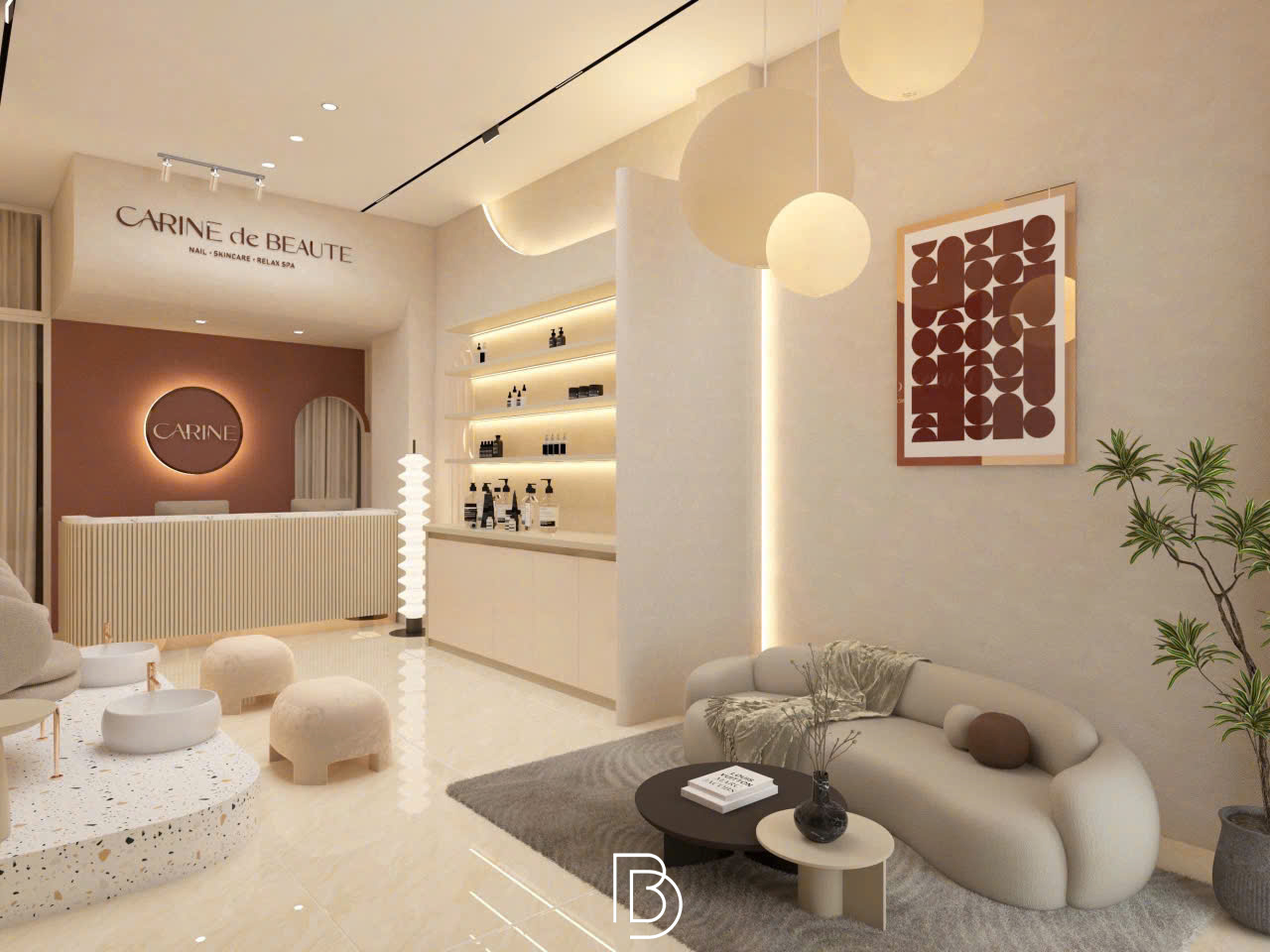 Tổng quan Công trình Spa Carine