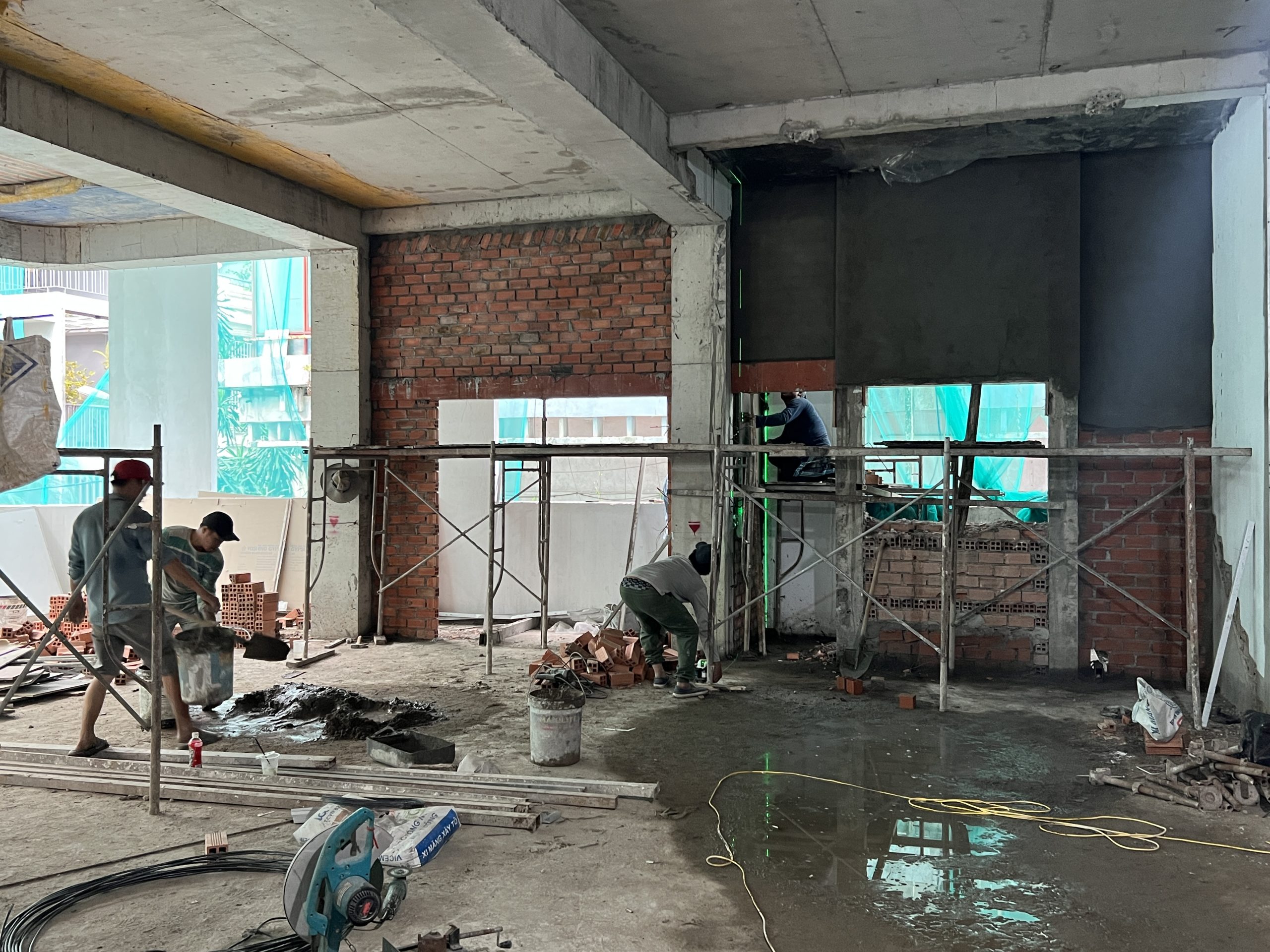 Công tác thi công xây dựng