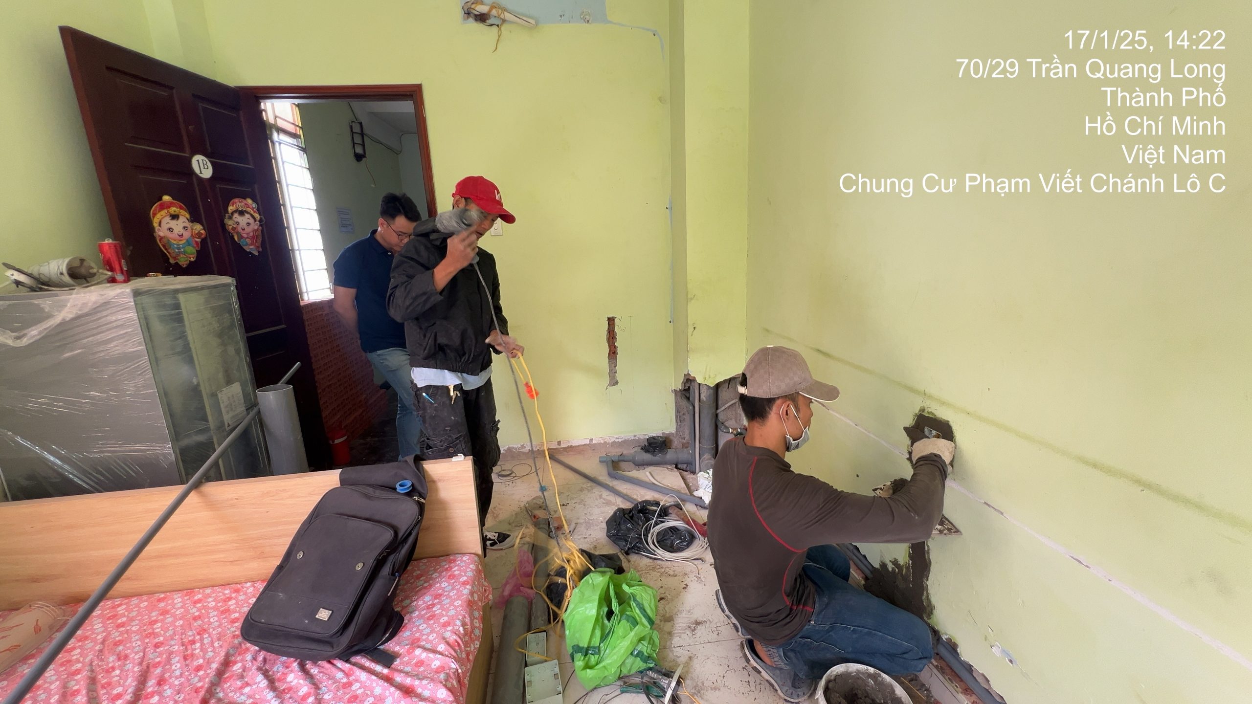 Đội ngũ thi công chuyên nghiệp - lành nghề - tận tâm