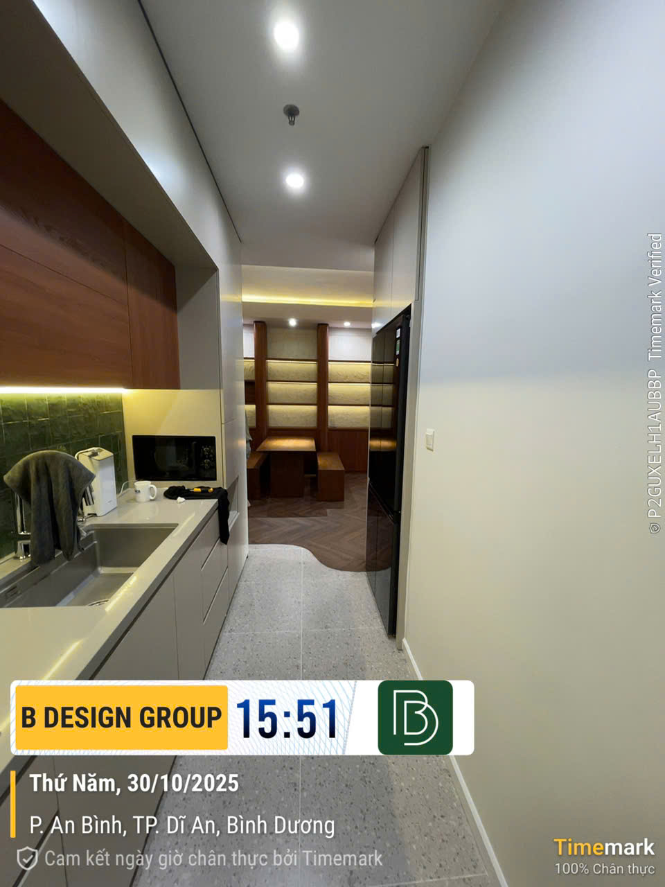 Khu bếp trong dự án Nam's house