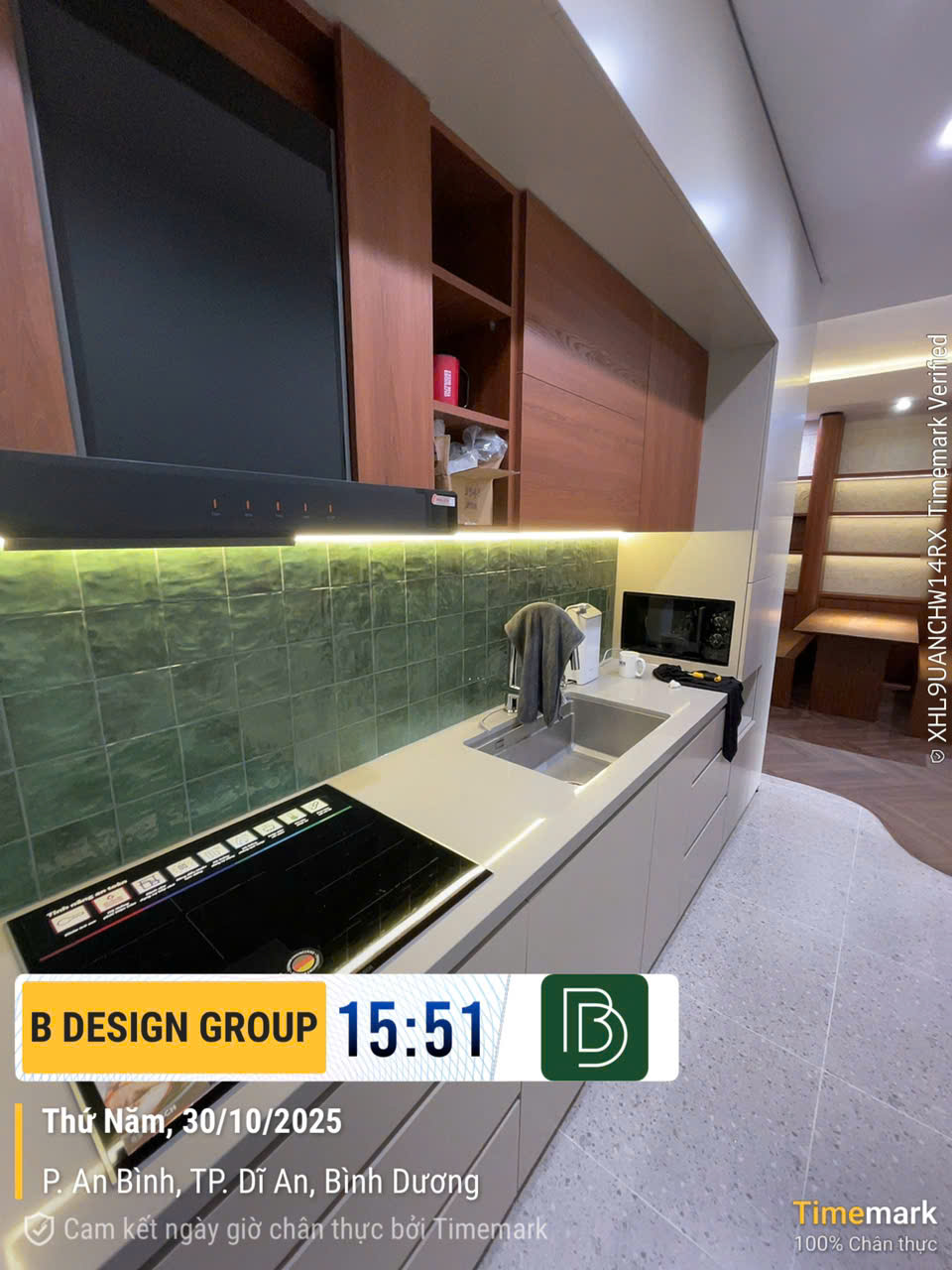 Khu bếp trong dự án Nam's house