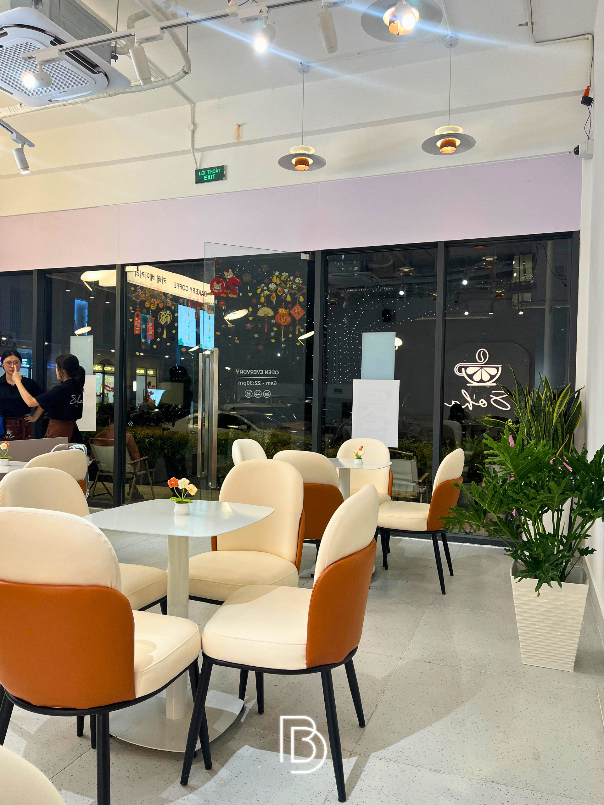 thi công nội thất quán cà phê 