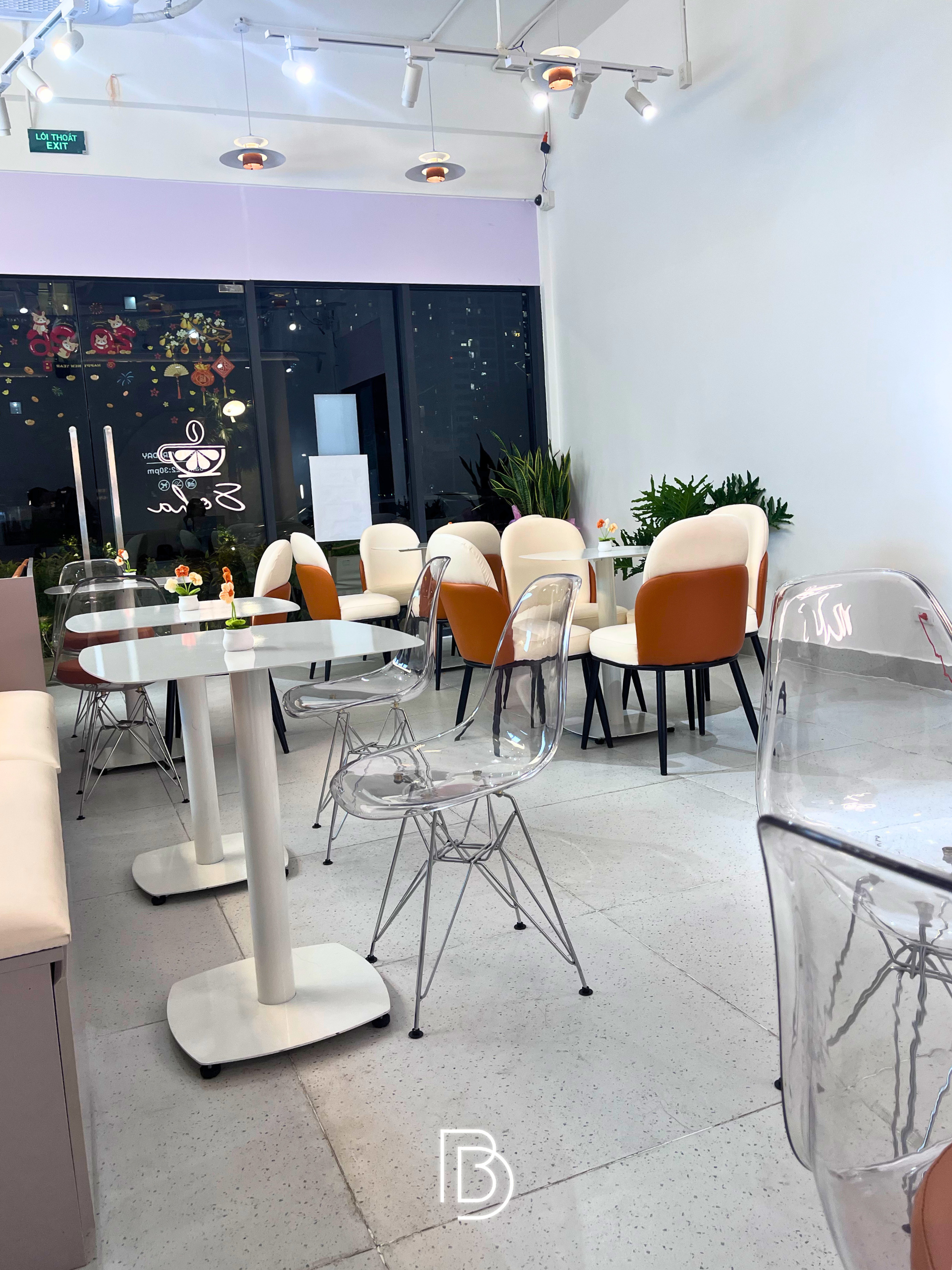 thi công nội thất quán cà phê 