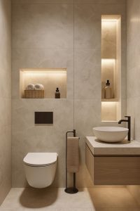 thiết kế phòng tắm nhỏ