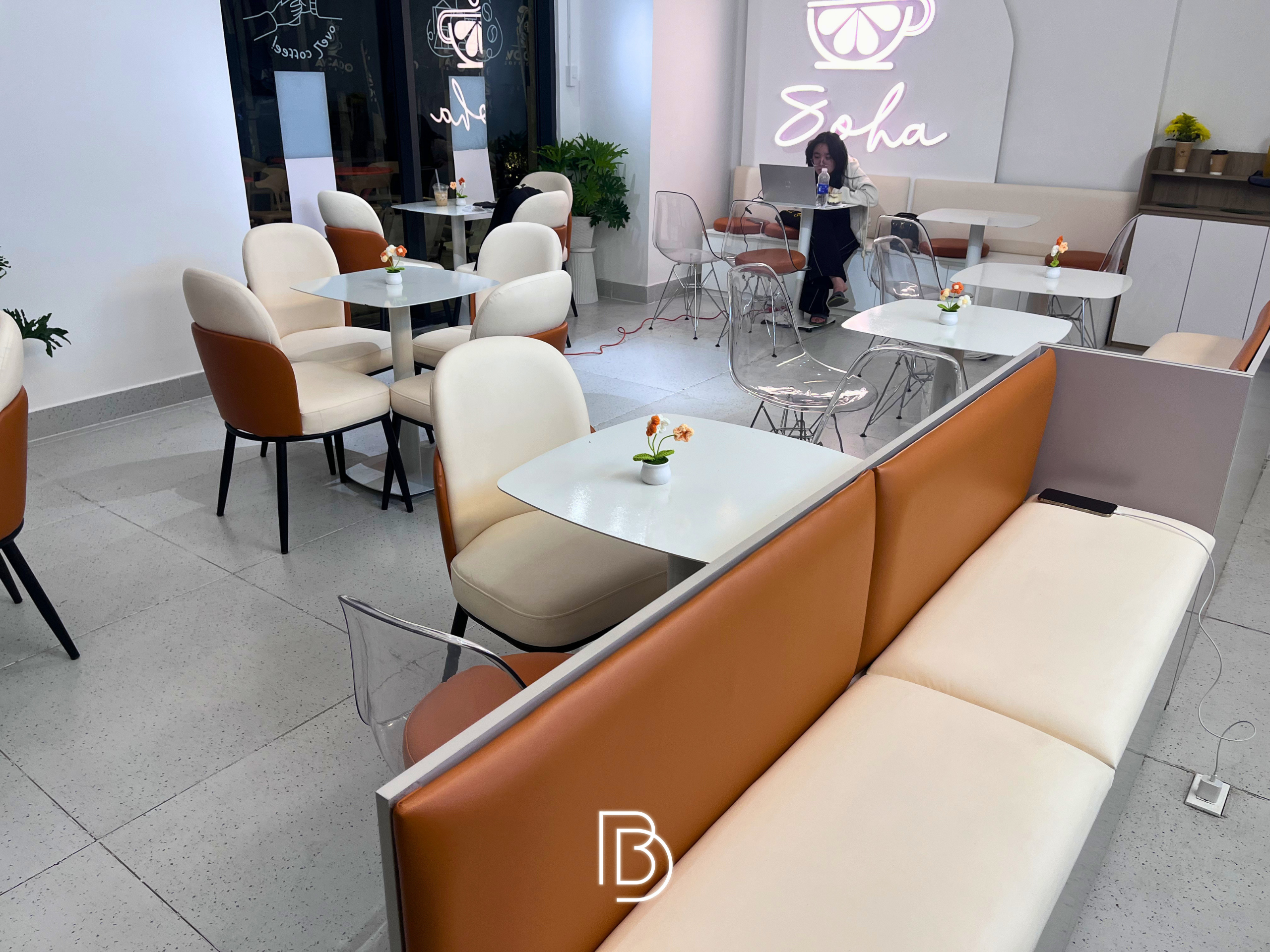 thi công nội thất quán cà phê 