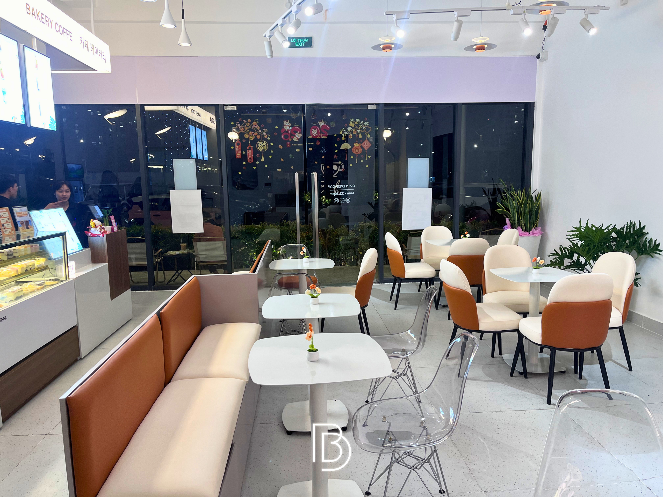 thi công nội thất quán cà phê 