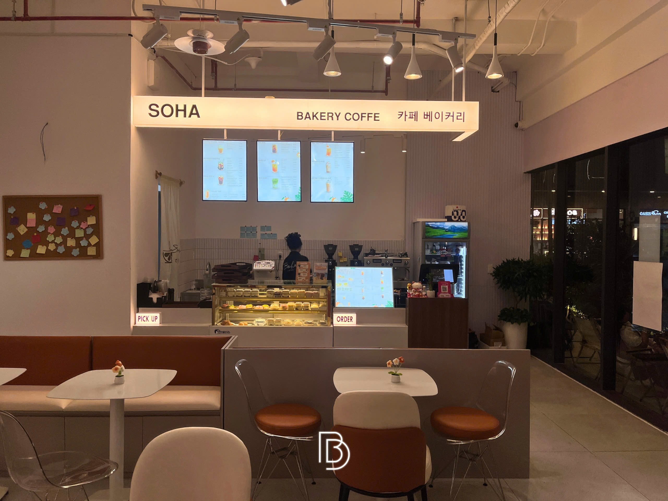 thi công nội thất quán cà phê