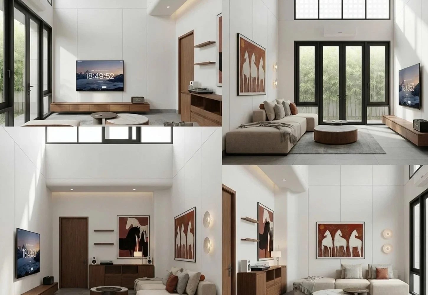 Thiết kế nội thất nhà phố BS Tài - Mẫu phòng khách hiện đại sang trọng