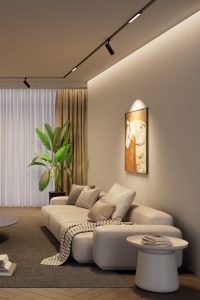 ánh sáng trong thiết kế nội thất